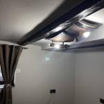 Полилеи от автентични реставирани дъбови бъчви с 3 ръчно изработени дървени чашки-конус!