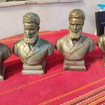 Бюст на Христо Ботев от лят бетон по калъп на майстор!